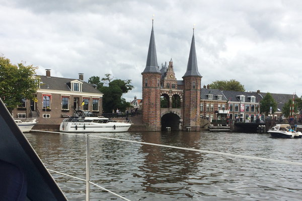 Rondje Sneek ( Via Woudsend Slooten Sneek )